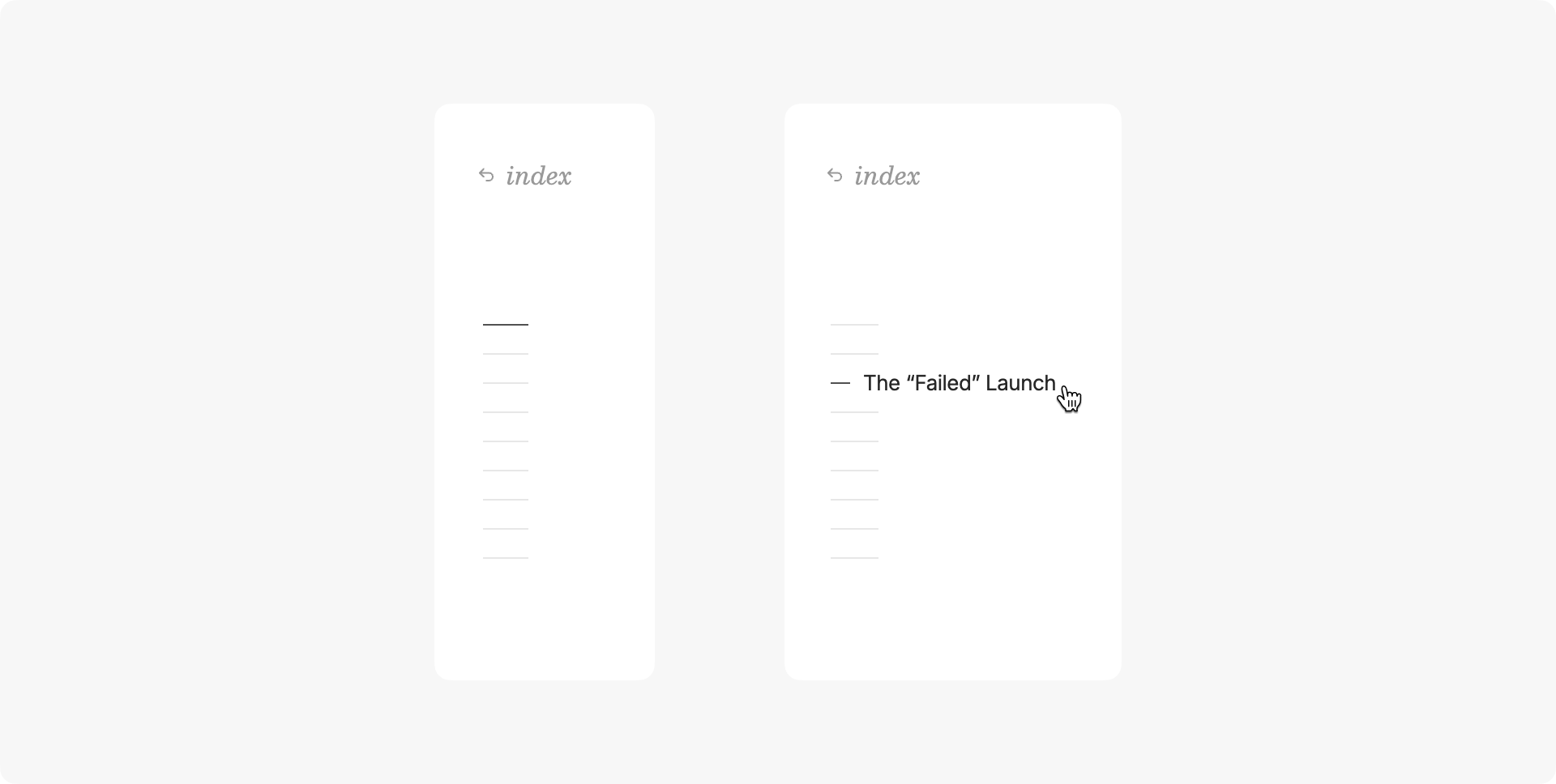 Table of Contents